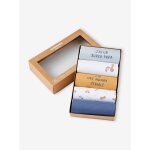 Lot de 5 bodies bb garon manches courtes coffret cadeau bleu