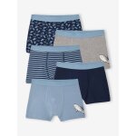 Lot 5 boxers gar�on requin bleu gris�