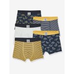 Lot de 5 boxers stretch garçon dino lot 5 Lot de 5 boxers stretch garçon dino lot 5