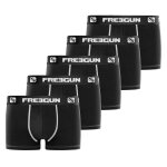 Lot de 5 boxers uni noir Lot de 5 boxers uni noir