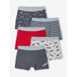 Lot 5 boxers voiture f1 anthracite