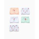 Lot de 5 culottes en coton avec la petite sir�ne multicolore