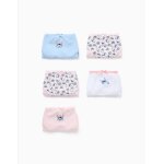Lot de 5 culottes en coton avec stitch multicolore