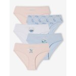 Lot de 5 culottes disney lilo & stitch fille assorties