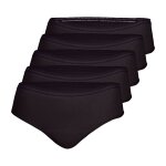 Lot de 5 culottes menstruelles noir