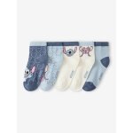 Lot de 5 mi - chaussettes lilo et stitch bleu jean