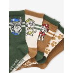 Lot de 5 paires de mi - chaussettes pat'patrouille assorties