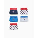 Lot de 5 slips en coton avec imprim�s spider - man multicolore