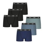 Lot de 6 boxers gar�on my petit prix athena noir - marine - bleu