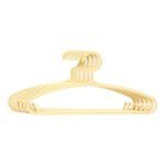 Lot de 6 cintres enfant jaune