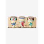 Lot de 6 gobelets blue ocean enfant 250 ml rice multicolore