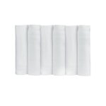 Lot de 6 langes blanc