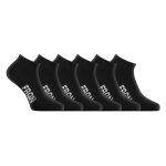 Lot de 6 paires de chaussettes tiges courtes junior freegun noir blanc / noir