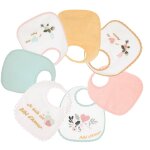 Lot de 7 bavoirs rose Lot de 7 bavoirs rose