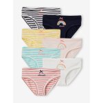 Lot de 7 culottes fille lot ivoire rayé Lot de 7 culottes fille lot ivoire rayé