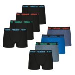 Lot de 8 boxers my petits prix noir - gris - bleu - marine Lot de 8 boxers my petits prix noir - gris - bleu - marine