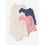 Lot bodies manches longues cerise rouge