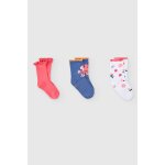 Lot de chaussettes en coton rose