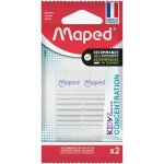 Lot de gommes kidy learn concentration blanche