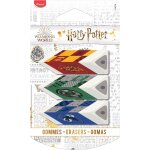 Lot de gommes pyramides harry potter multicolore