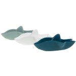 Lot de jouets bain requins multicolore