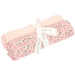 Lot de langes hydrophiles b�b� en coton biologique douceur, absorption et usage quotidien rose