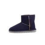 Low boots type australien enfants bleu marine