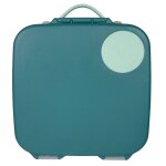 Lunch box bento enfant - bo�te � d�jeuner grand format vert paon