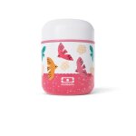 Lunch box isotherme enfant 280ml capsule rose birds