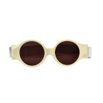 Lunettes de soleil bandeau ajustable 0 - 9 mois jaune clair
