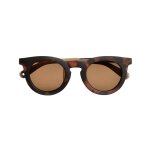 Lunettes de soleil enfant 4 - 6 ans sunshine caille marron