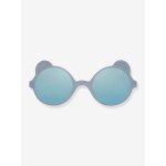 Lunettes de soleil ourson 1 - 2 ans ki et la bleu clair uni avec decor