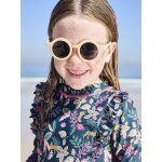 Lunettes de soleil rondes enfant beige