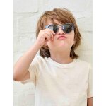 Lunettes de soleil rondes garon marine
