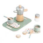 Machine  caf caf  l'italienne en bois fsc multicolore