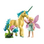 Magic unicorns licorne fleur de soleil avec f�e 71842 multicolore
