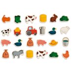 Magnets ferme 24 pi�ces noir