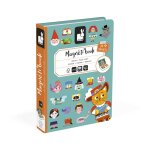 Magneti'book contes, 30 magnets turquoise / orange