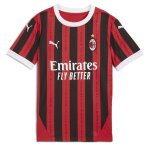Maillot ac milan r�plica domicile 2024 / 2025 rouge