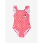 Maillot de bain 1 pi�ce disney minnie imprim� pois rose