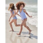 Maillot de bain 1 pi�ce fille bleu ciel