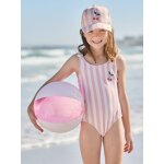 Maillot de bain 1 pi�ce fille rose