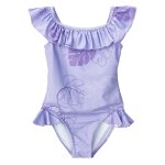 Maillot de bain 1 pi�ce polyester verona lavande