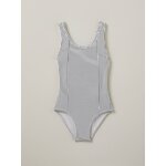 Maillot de bain 1 pice - ray rayure marine / ecru
