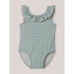 Maillot de bain 1 pièce vichy vichy vert d'eau Maillot de bain 1 pièce vichy vichy vert d'eau