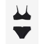 Maillot de bain 2 pi�ces fille noir