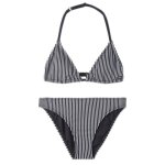 Maillot de bain 2 pieces fille surf state noir