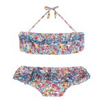 Maillot de bain 2 pièces fleuri liberty swan bleu liberty Maillot de bain 2 pièces fleuri liberty swan bleu liberty
