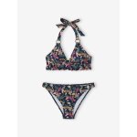 Maillot de bain 2 pices imprim femme capsule famille encre