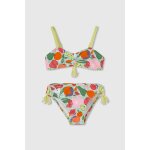 Maillot de bain 2 pi�ces imprim� fruits fille multicolore